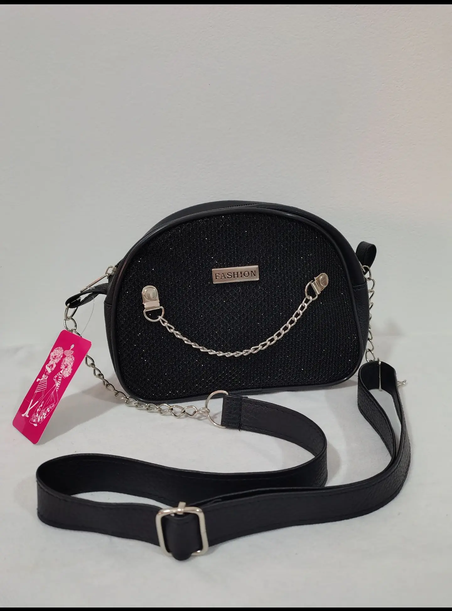 Mini cartera brillosa  1