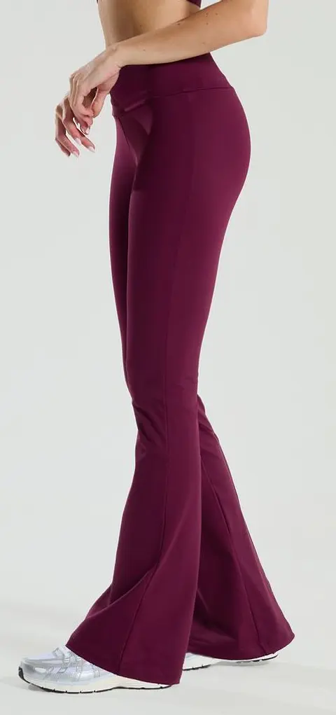Calza  Gamuzada bordo 