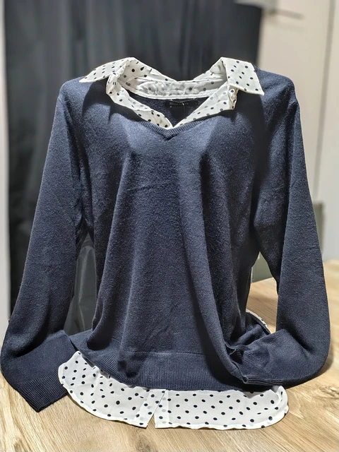 Remera con camisa 