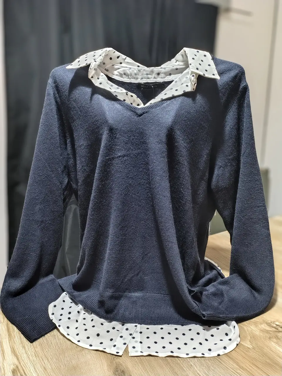 Remera con camisa  1