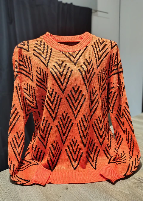 Suéter naranja 
