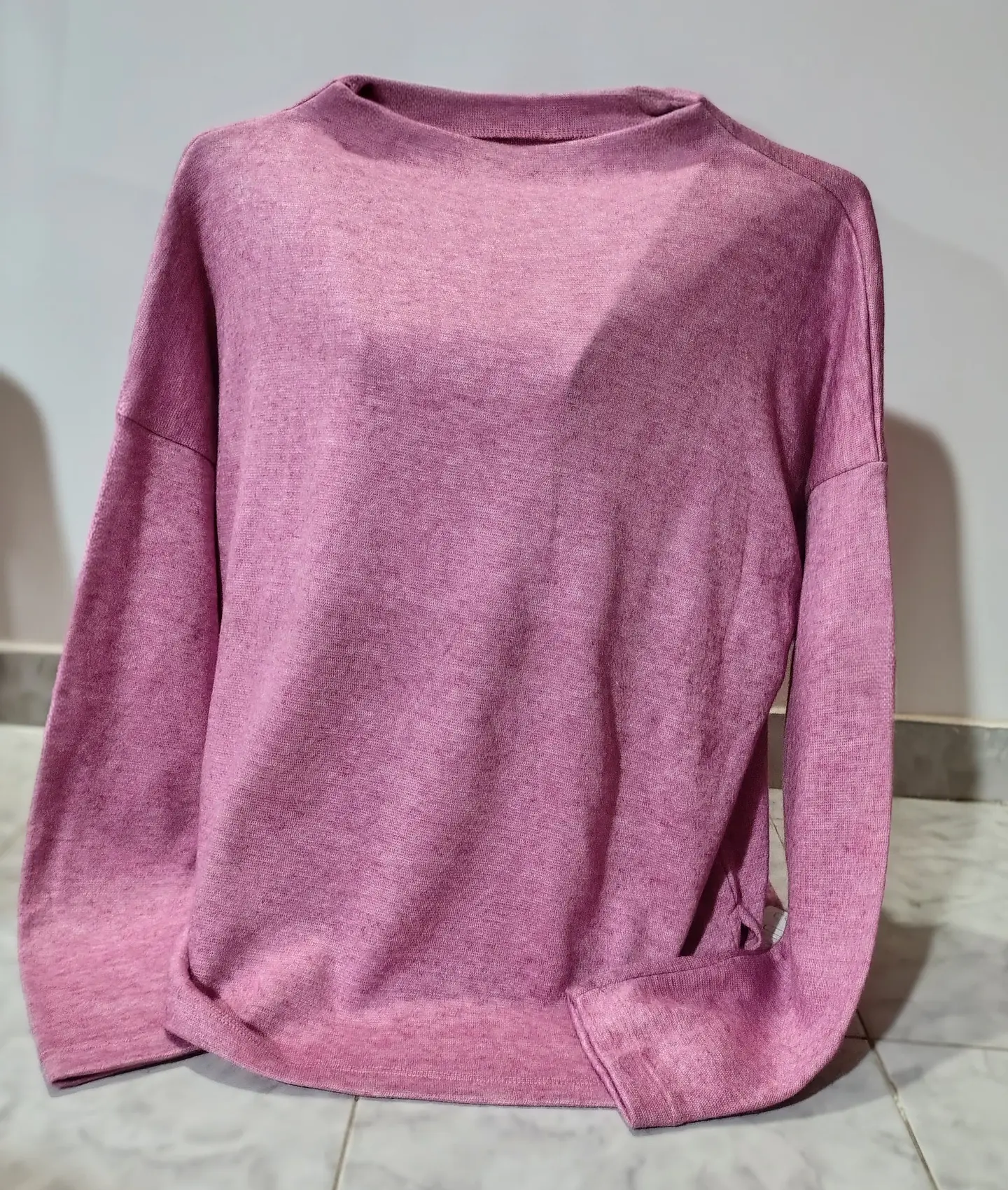 Suéter rosa  1
