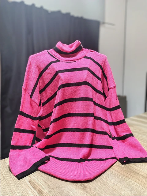 Suéter cuello tortuga 