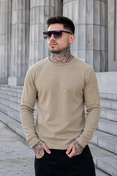 Remera waffle 