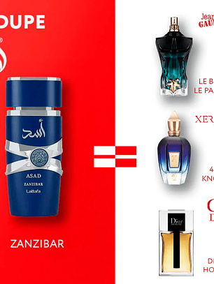 Lattafa Asad Zanzibar Hombre EDP 100 ML (H)