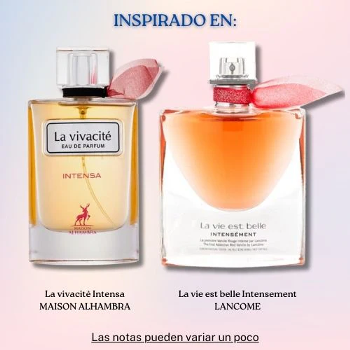 Maison Alhambra La Vivacite Intensa Edp 100ML Mujer - Inspirado en La Vie Est Belle Intensement de Lancome 2