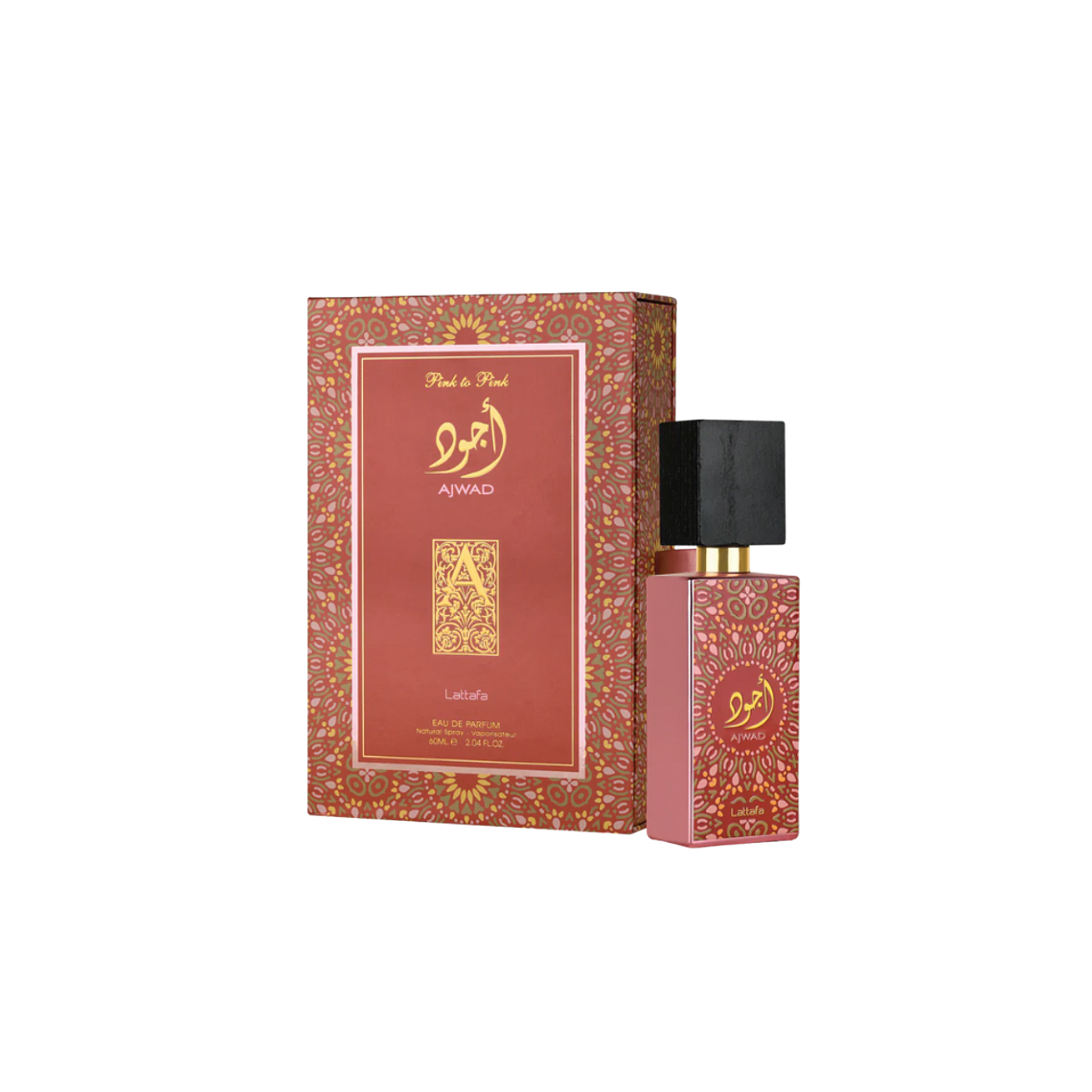 Lattafa Ajwad Pink To Pink Edp 60Ml Mujer - Inspirado en Oud Maracuja Maison Crivelli 1