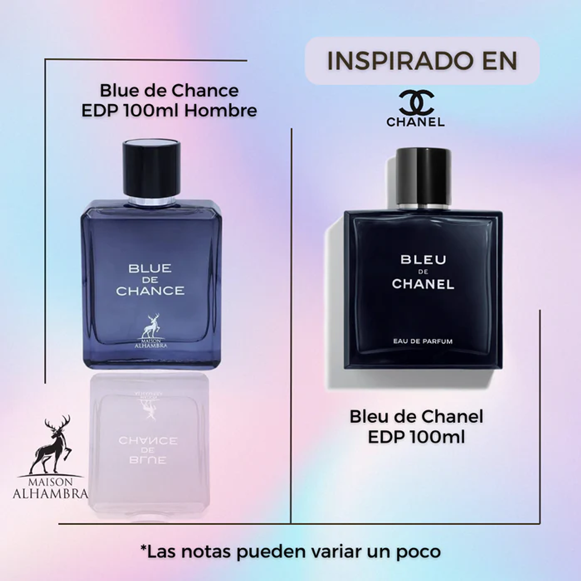Maison Alhambra Maitre De Blue 100Ml Unisex Edp- Inspirado en Blue de Chanel 2