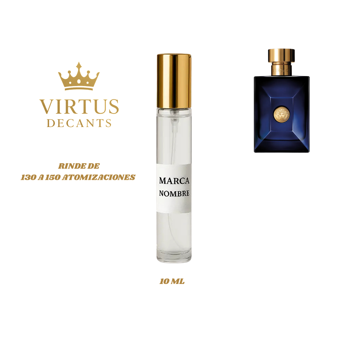 DECANT VERSACE - DYLAN BLUE EDT 4