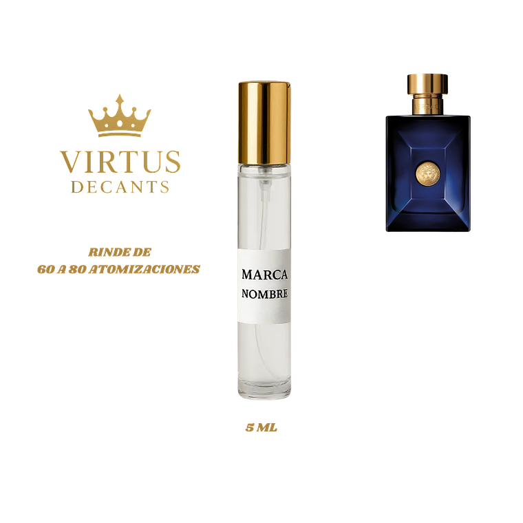 DECANT VERSACE - DYLAN BLUE EDT 3