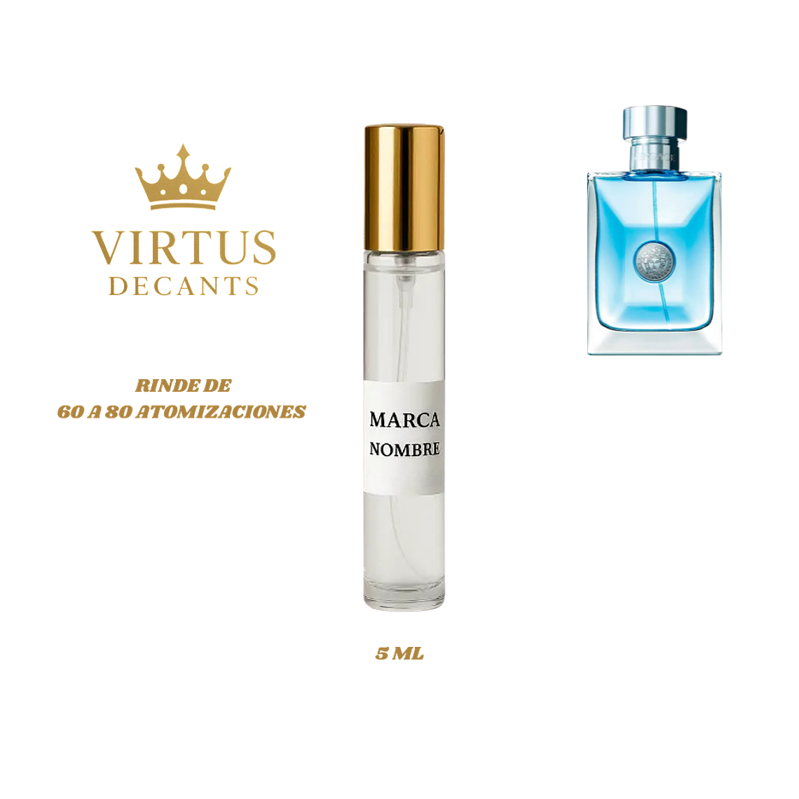 DECANT VERSACE - POUR HOMME EDT 3