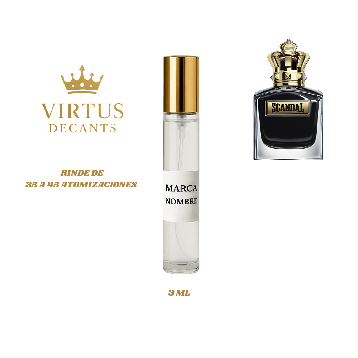 DECANT JEAN PAUL GAULTIER - SCANDAL LE PARFUM EDP 2