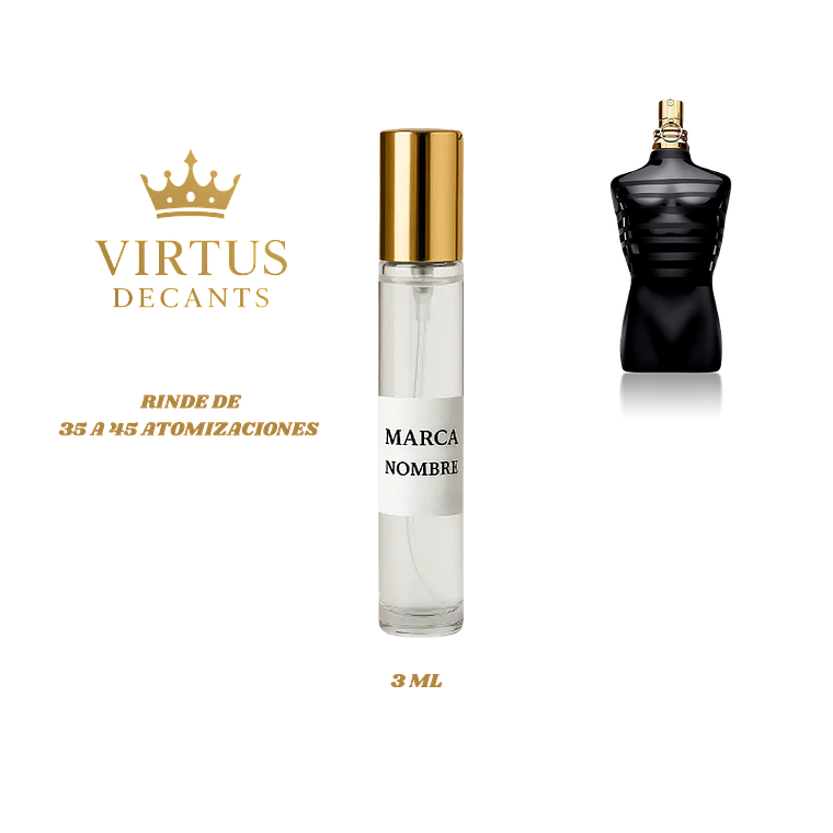 DECANT JEAN PAUL GAULTIER - LE MALE LE PARFUM 2