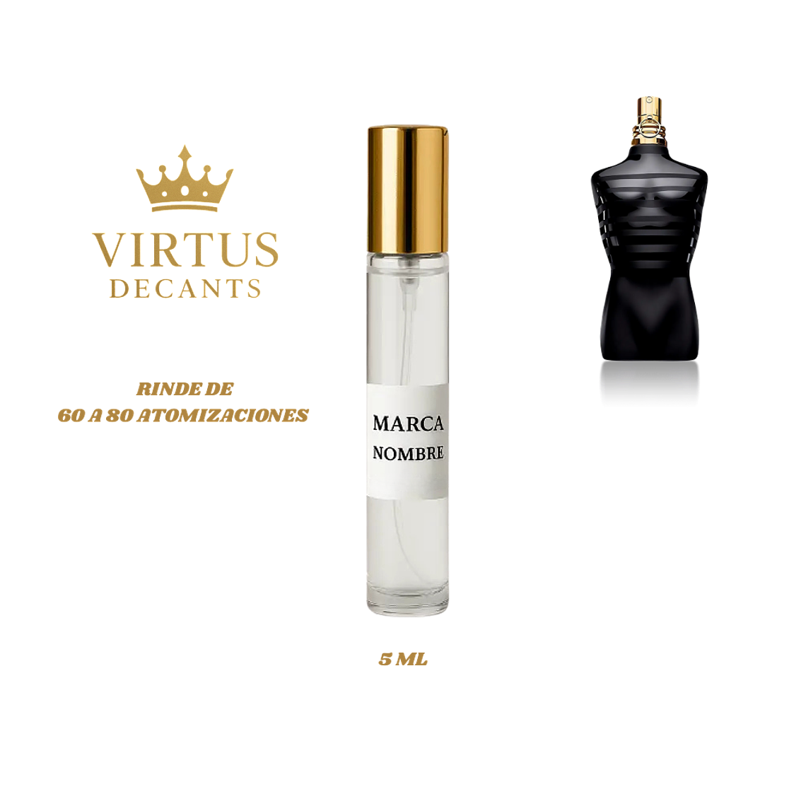 DECANT JEAN PAUL GAULTIER - LE MALE LE PARFUM 3