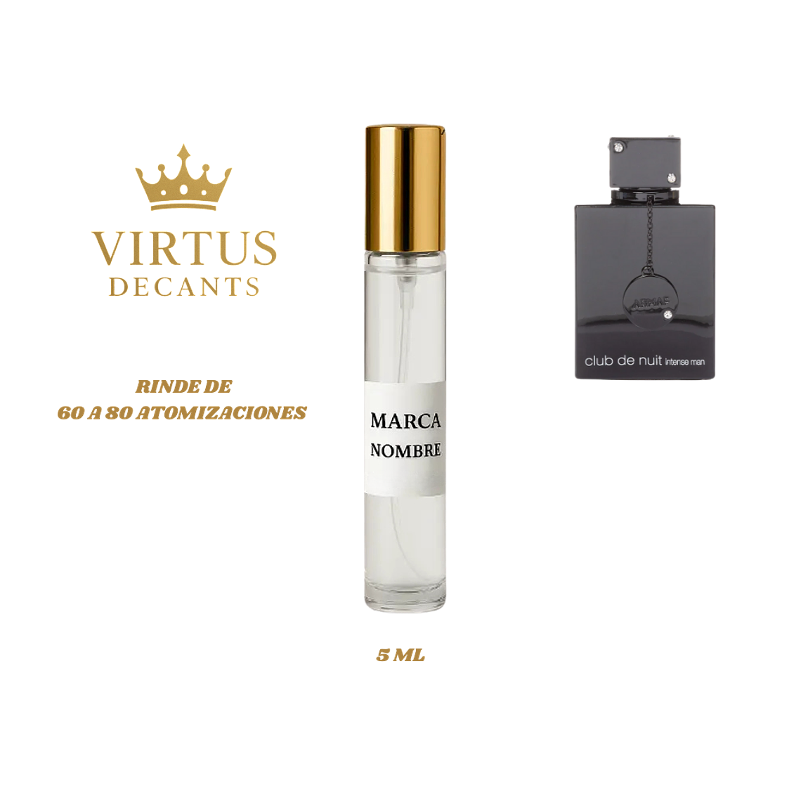 DECANT ARMAF - CLUB DE NUIT INTENSE EDT (Creed - Aventus) 3