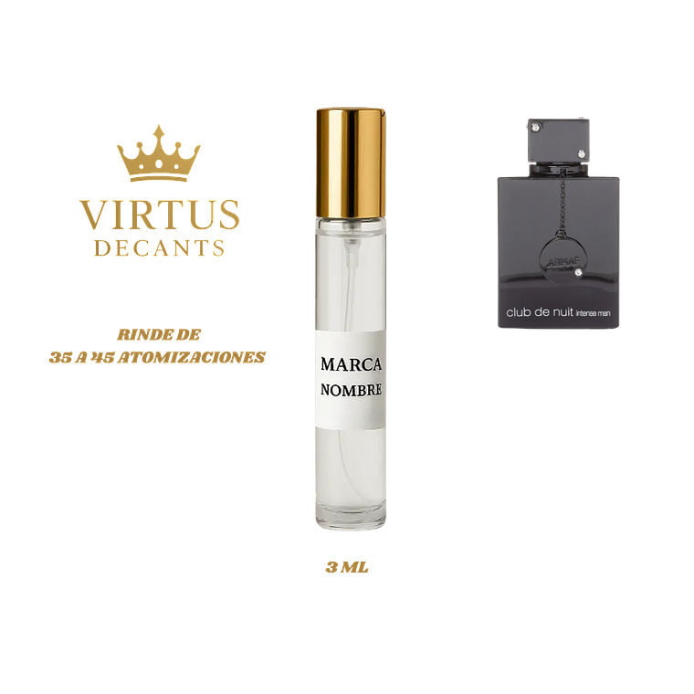 DECANT ARMAF - CLUB DE NUIT INTENSE EDT (Creed - Aventus) 2