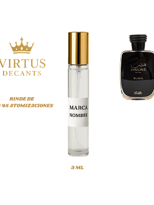 DECANT RASASI - HAWAS BLACK EDP