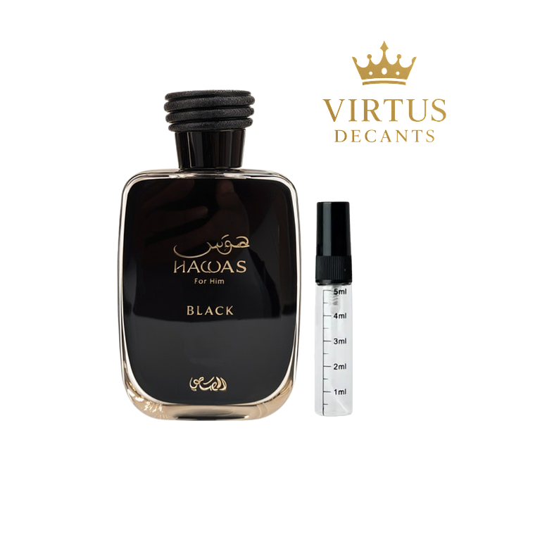 DECANT RASASI - HAWAS BLACK EDP 1