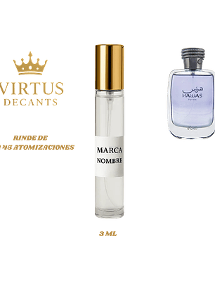 DECANT RASASI - HAWAS EDP (Paco Rabanne - Invictus / Invictus Aqua)