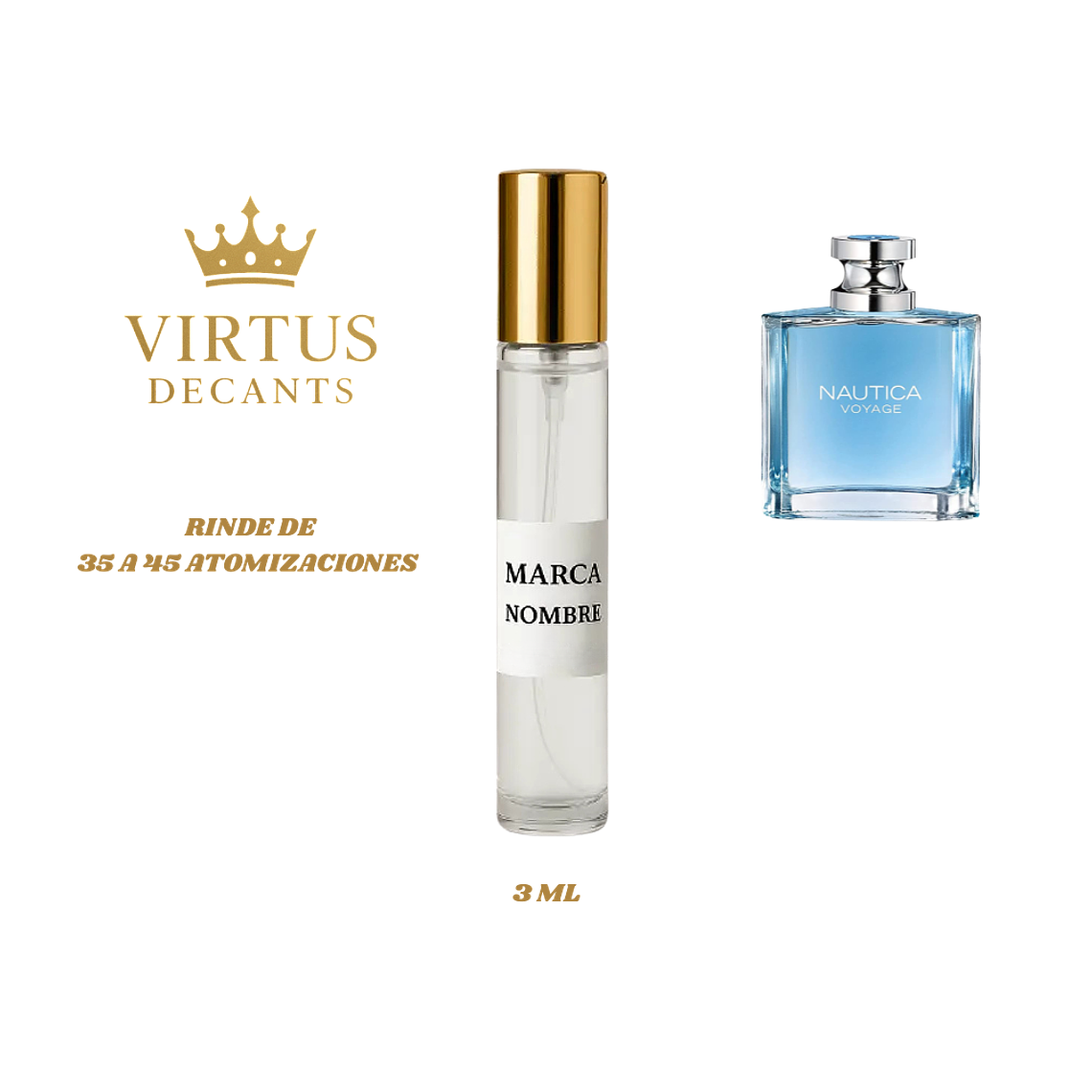 DECANT NAUTICA - VOYAGE EDT 2