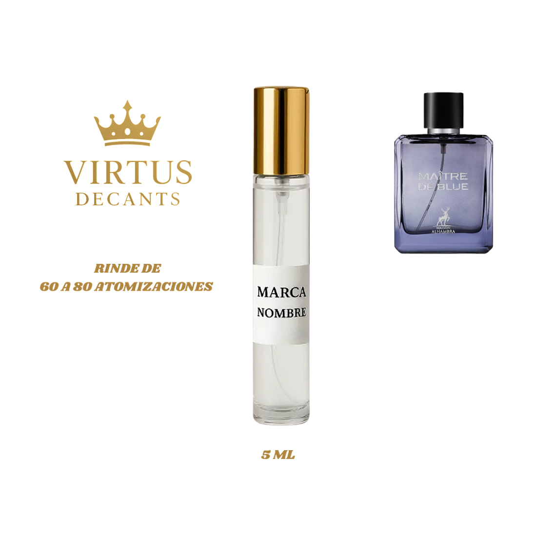 DECANT MAISON ALHAMBRA - MAITRE DE BLUE EDP Chanel - Bleu de Chanel 3