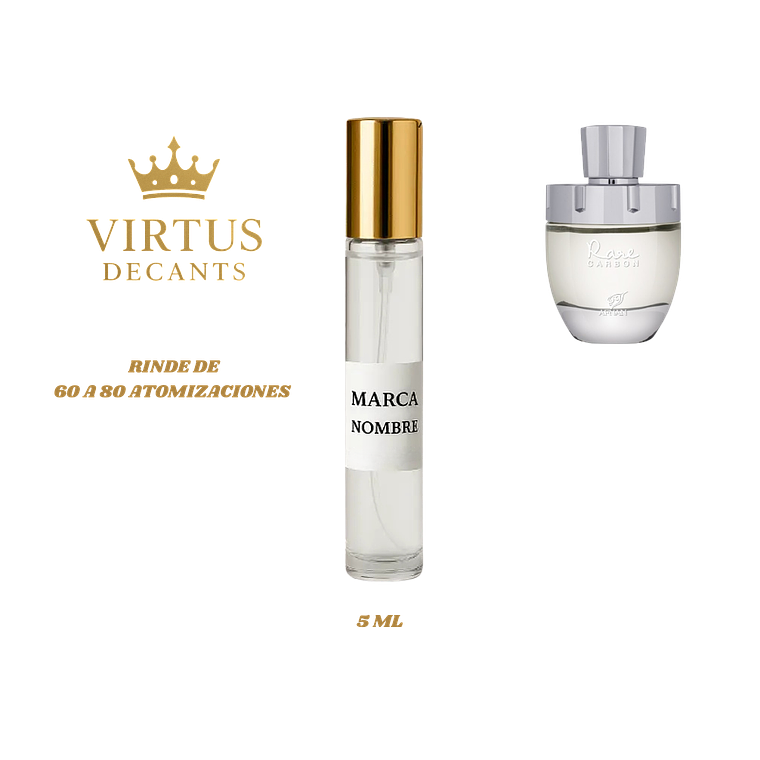 DECANTS AFNAN - RARE CARBON 3