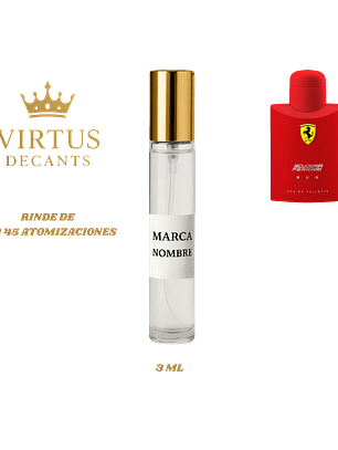 DECANT FERRARI - RED