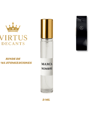 DECANT MERCEDES BENZ  - BLACK EDT