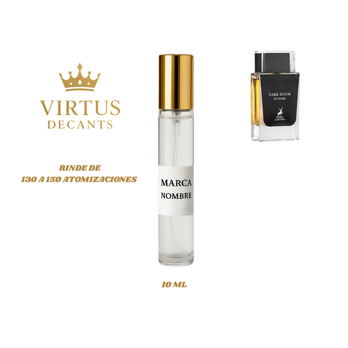 DECANT MAISON ALHAMBRA - DARK DOOR INTENSE 4