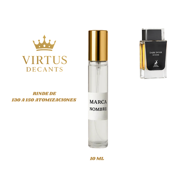 DECANT MAISON ALHAMBRA - DARK DOOR INTENSE 4