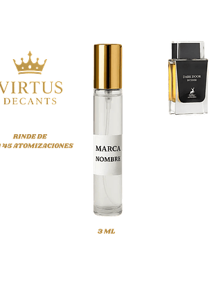 DECANT MAISON ALHAMBRA - DARK DOOR INTENSE