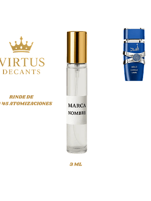 DECANT LATTAFA - ASAD ZANZIBAR (Jpg - Le Beau Le Parfum / Dior - Homme)