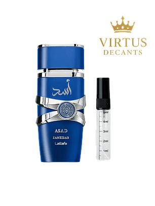 DECANT LATTAFA - ASAD ZANZIBAR (Jpg - Le Beau Le Parfum / Dior - Homme)