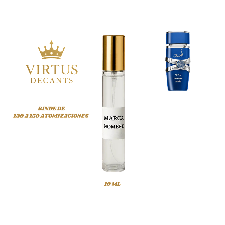 DECANT LATTAFA - ASAD ZANZIBAR (Jpg - Le Beau Le Parfum / Dior - Homme) 4