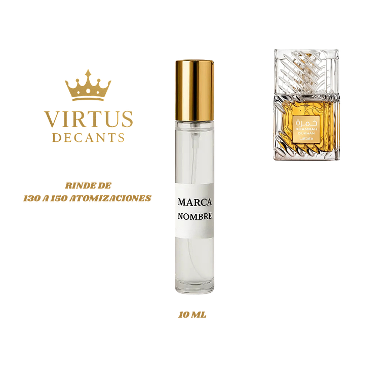 DECANT LATTAFA - KHAMRAH DUKHAN 4