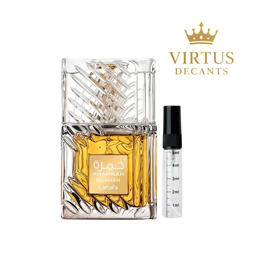 DECANT LATTAFA - KHAMRAH DUKHAN 1