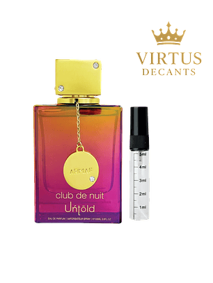 DECANT ARMAF - CLUB DE NUIT UNTOLD EDP (Baccarat Rouge 540)