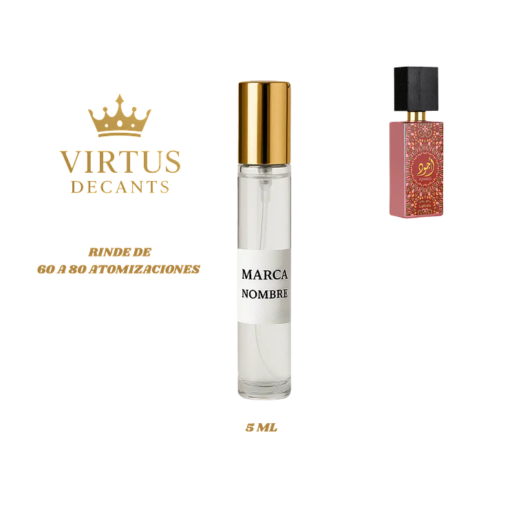 DECANT LATTAFA - PINK TO PINK AJWAD 3