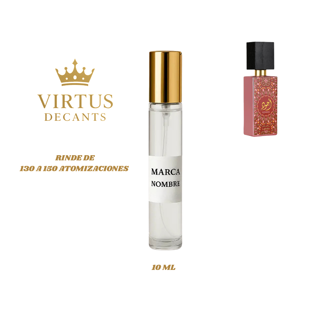 DECANT LATTAFA - PINK TO PINK AJWAD 4