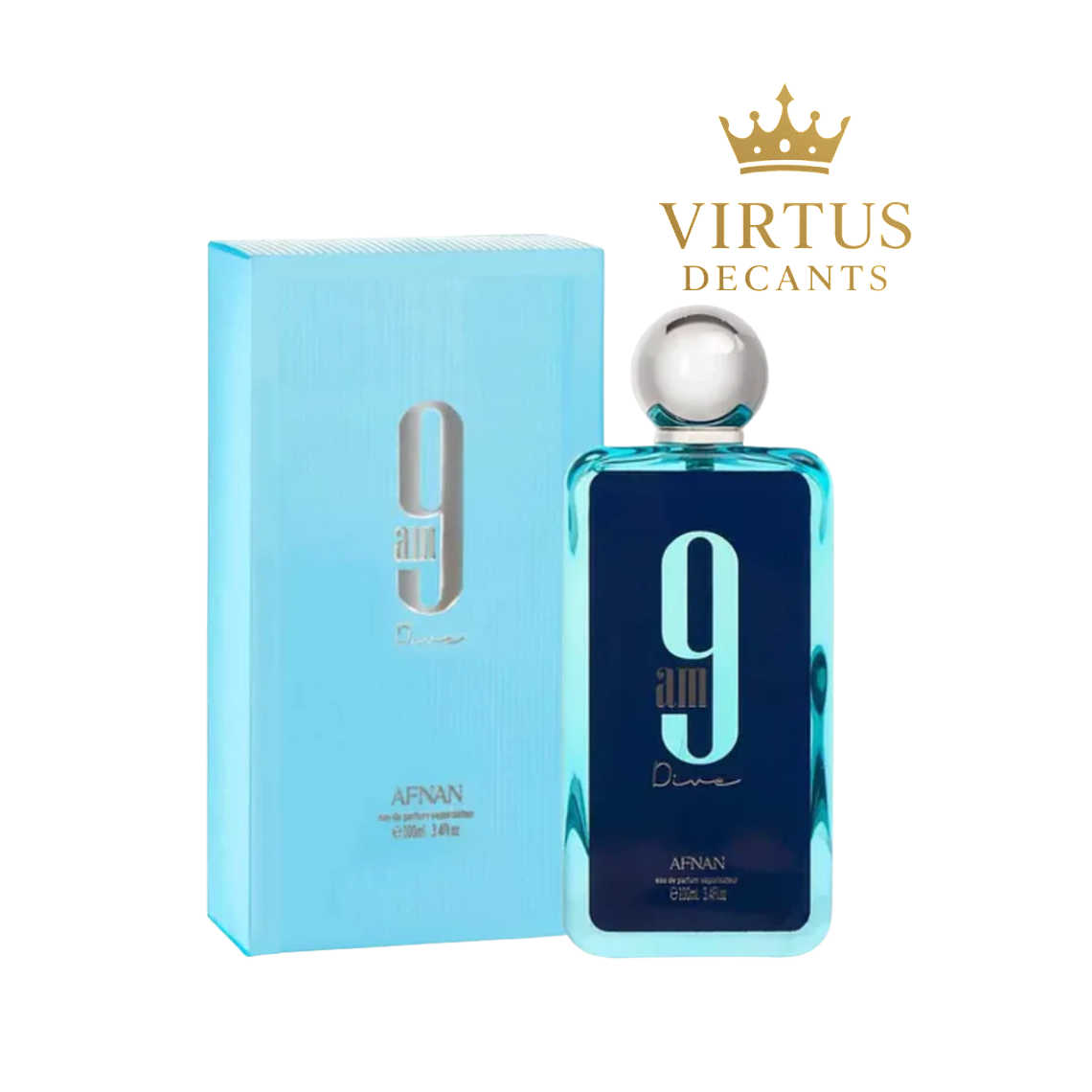 Afnan 9 am Dive EDP 100 ML - Inspirado En Bleu de Chanel Edp 1