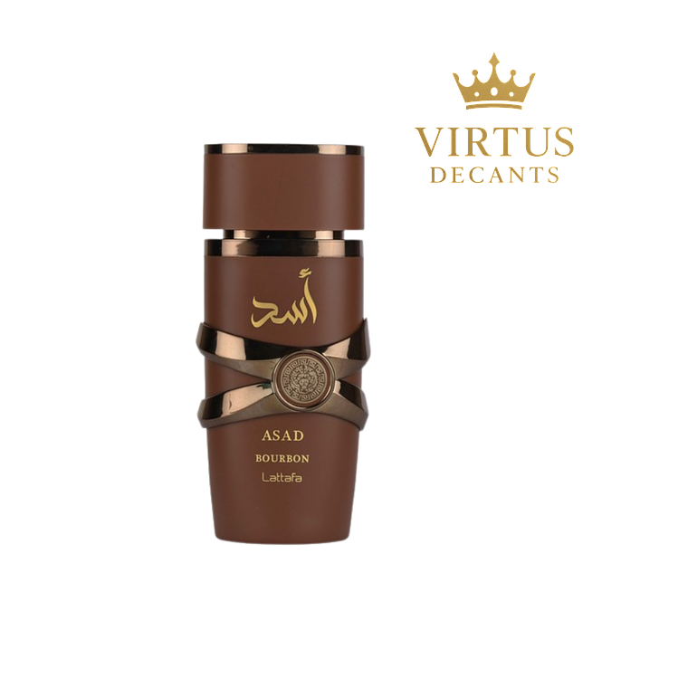 Lattafa Asad Bourbon de Inspirado en THE MOST WANTED de AZZARO  1