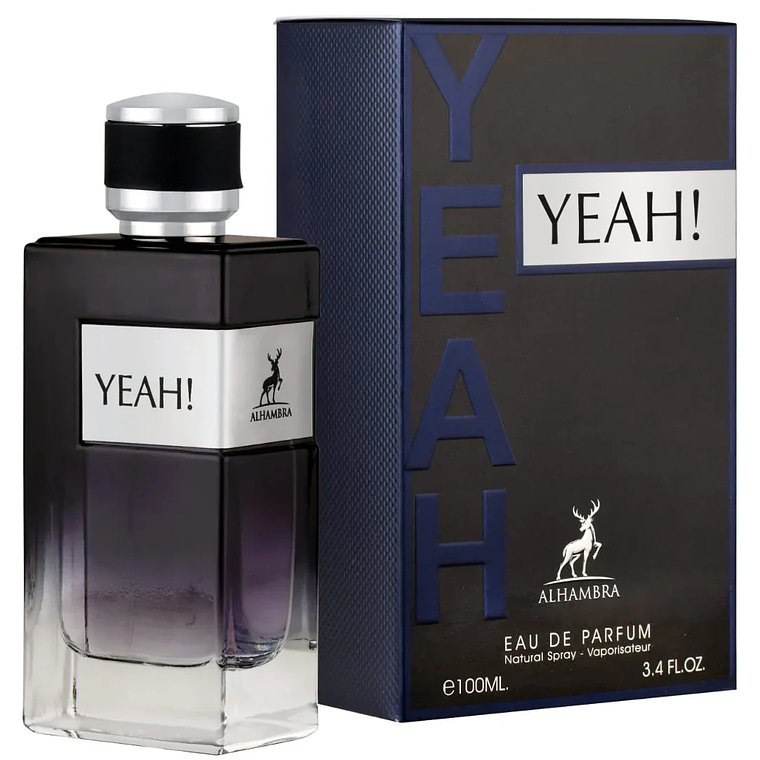 Maison Alhambra Yeah Edp 100ml Hombre- Inspirado En Y Yves Saint Laurent Edt 1