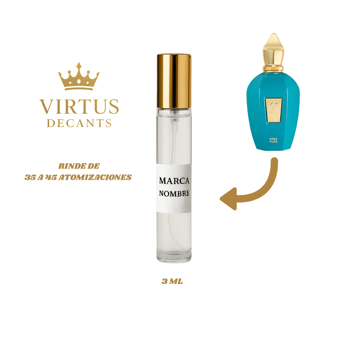 Decant Xerjoff - Erba Pura 3