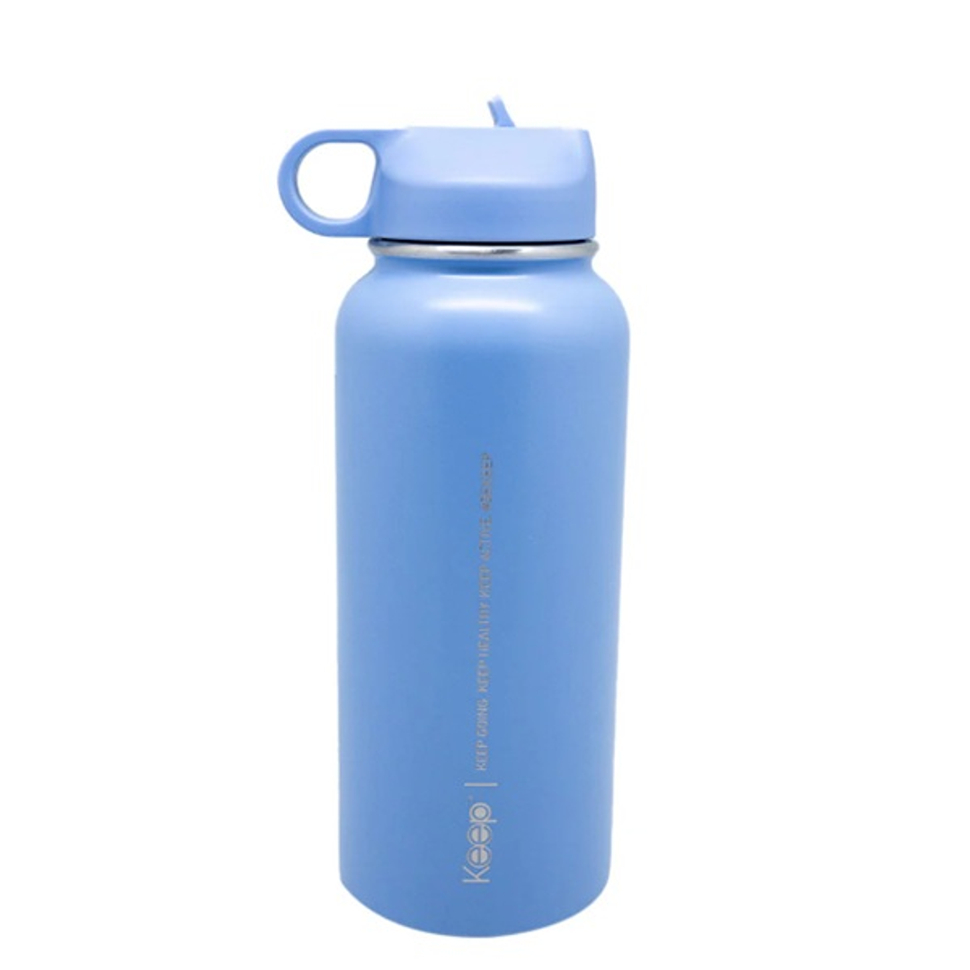 Botella Azul Insulada 1l Keep 1