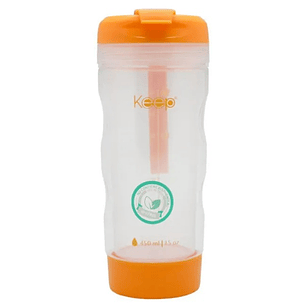 Vaso De Te 450ml Keep Naranja