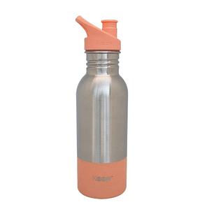 Botella Metalica 600ml Keep Coral