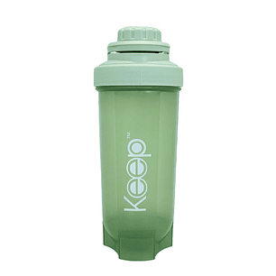 Botella Shaker Colores Verde Keep