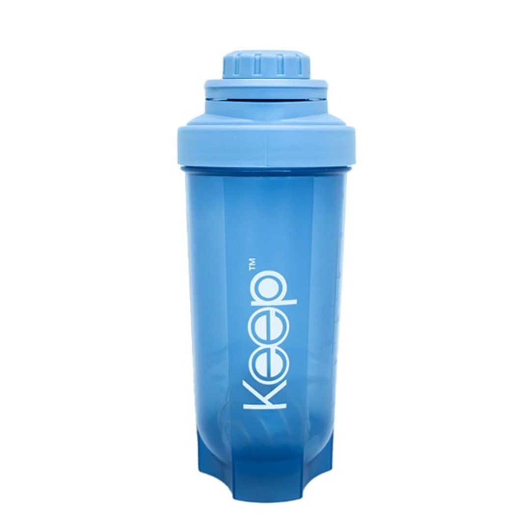 Botella Shaker Colores Azul Keep 1