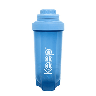 Botella Shaker Colores Azul Keep
