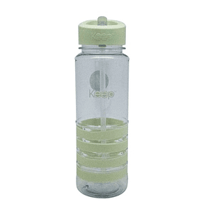 Botella Con Bombilla 750 Ml Verde Keep